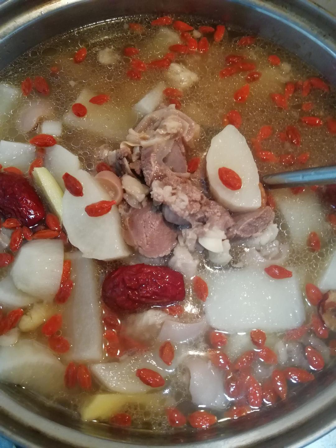 羊排羊肉煲火锅（白汤）