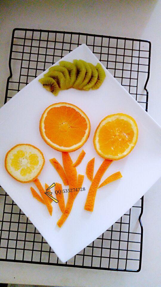 橙子水果拼盘的做法 步骤4
