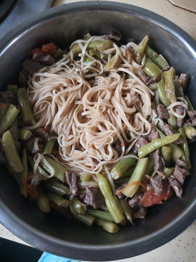 挂面版「河南豆角焖面」