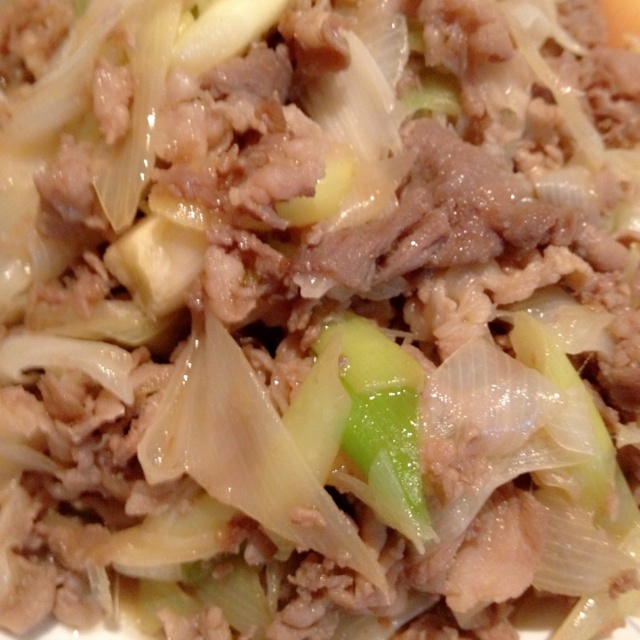 葱爆羊肉