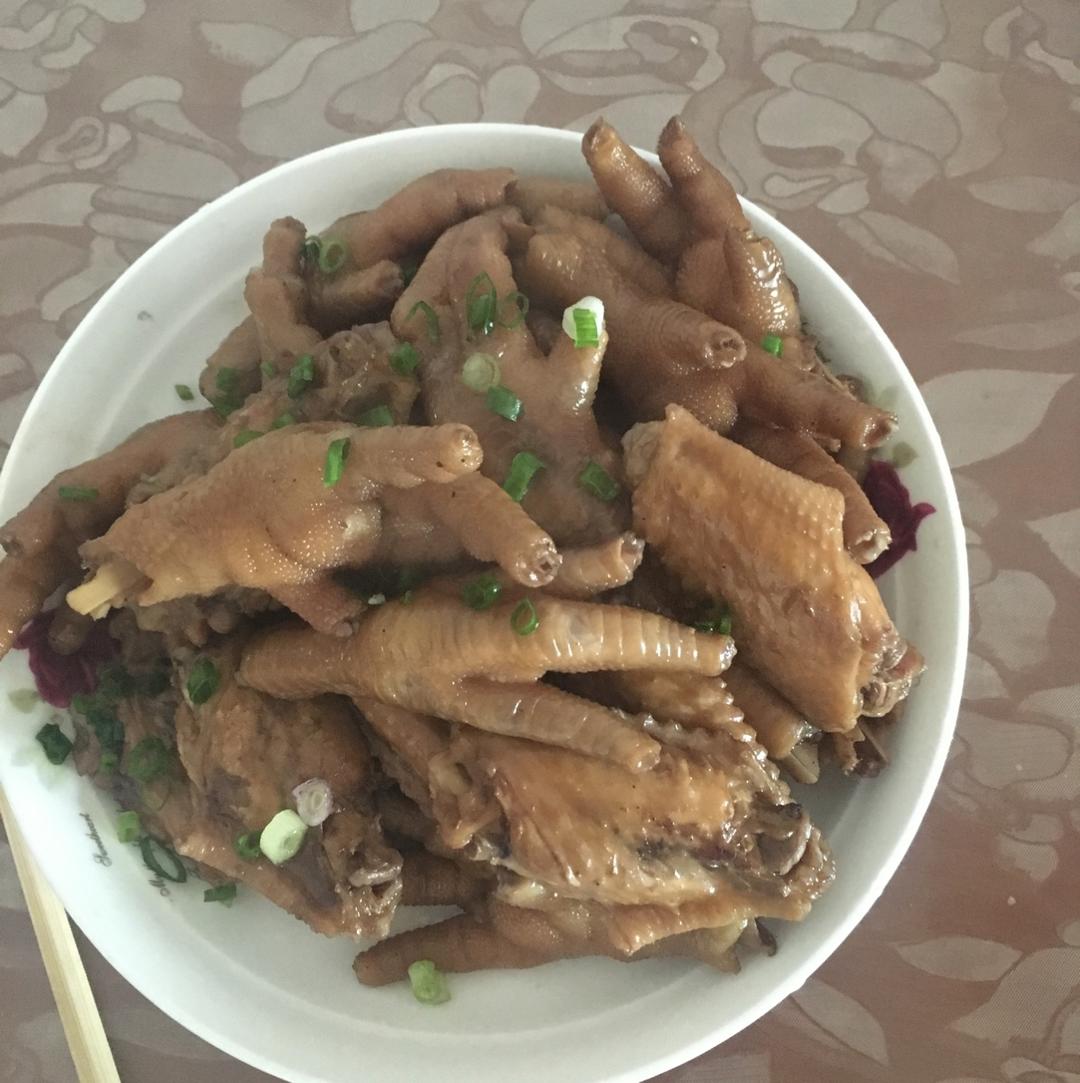 秘制红烧鸡爪