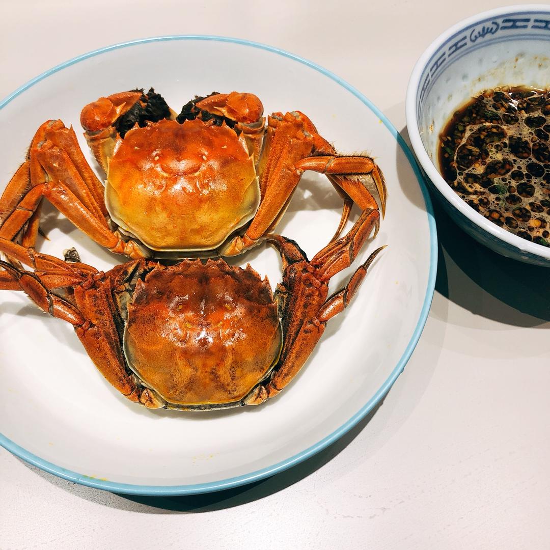 清蒸大闸蟹