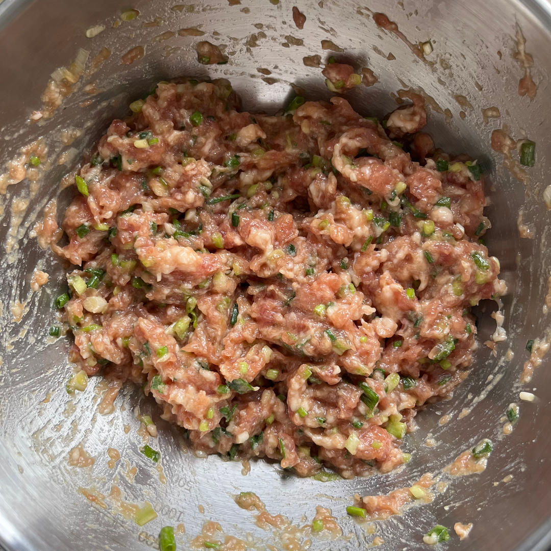 肉不柴的馄饨馅