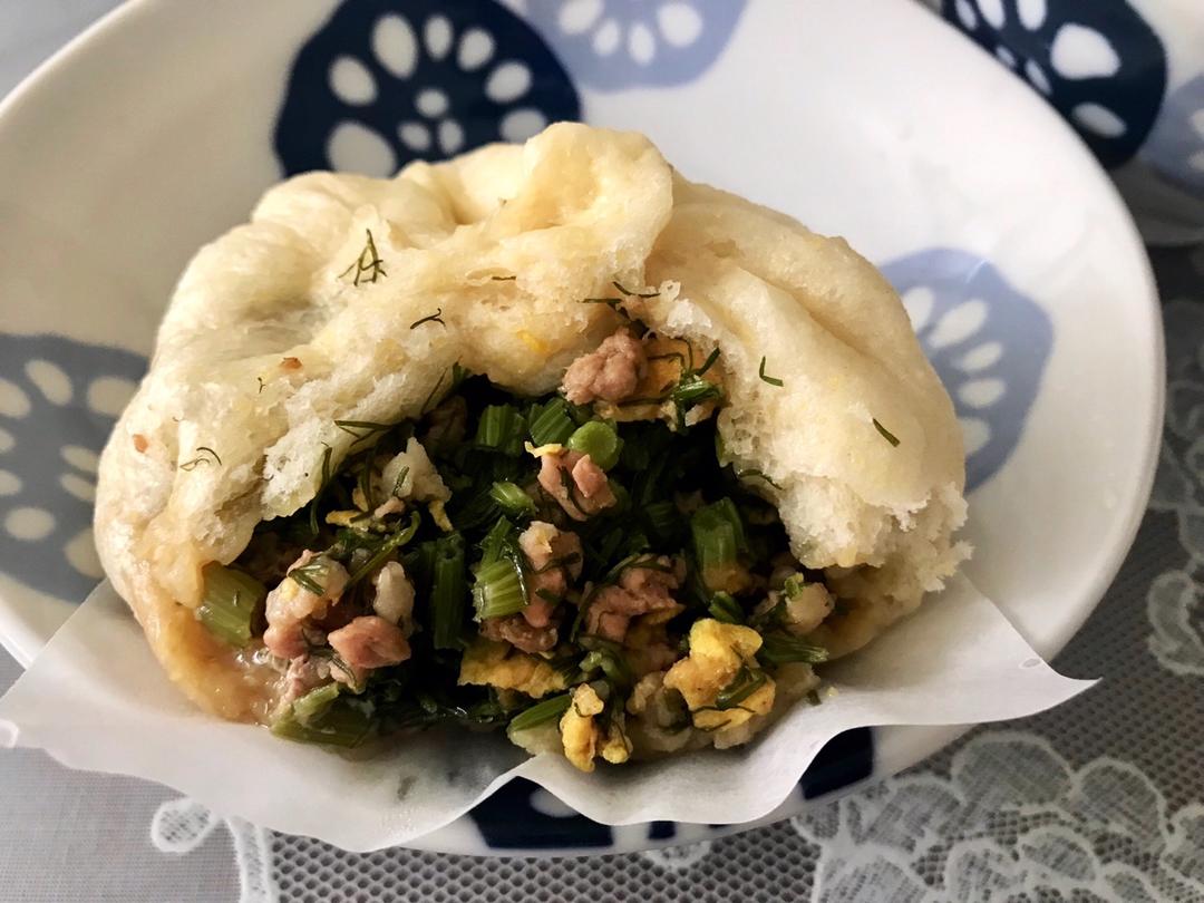 猪肉茴香包子