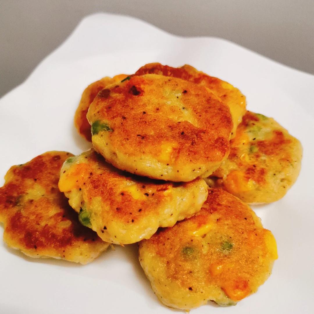 减脂鸡胸肉饼