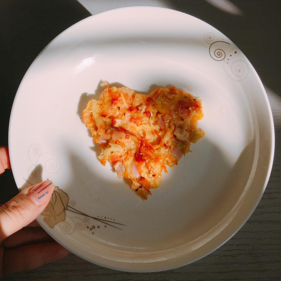 好吃不胖的时蔬鸡肉饼