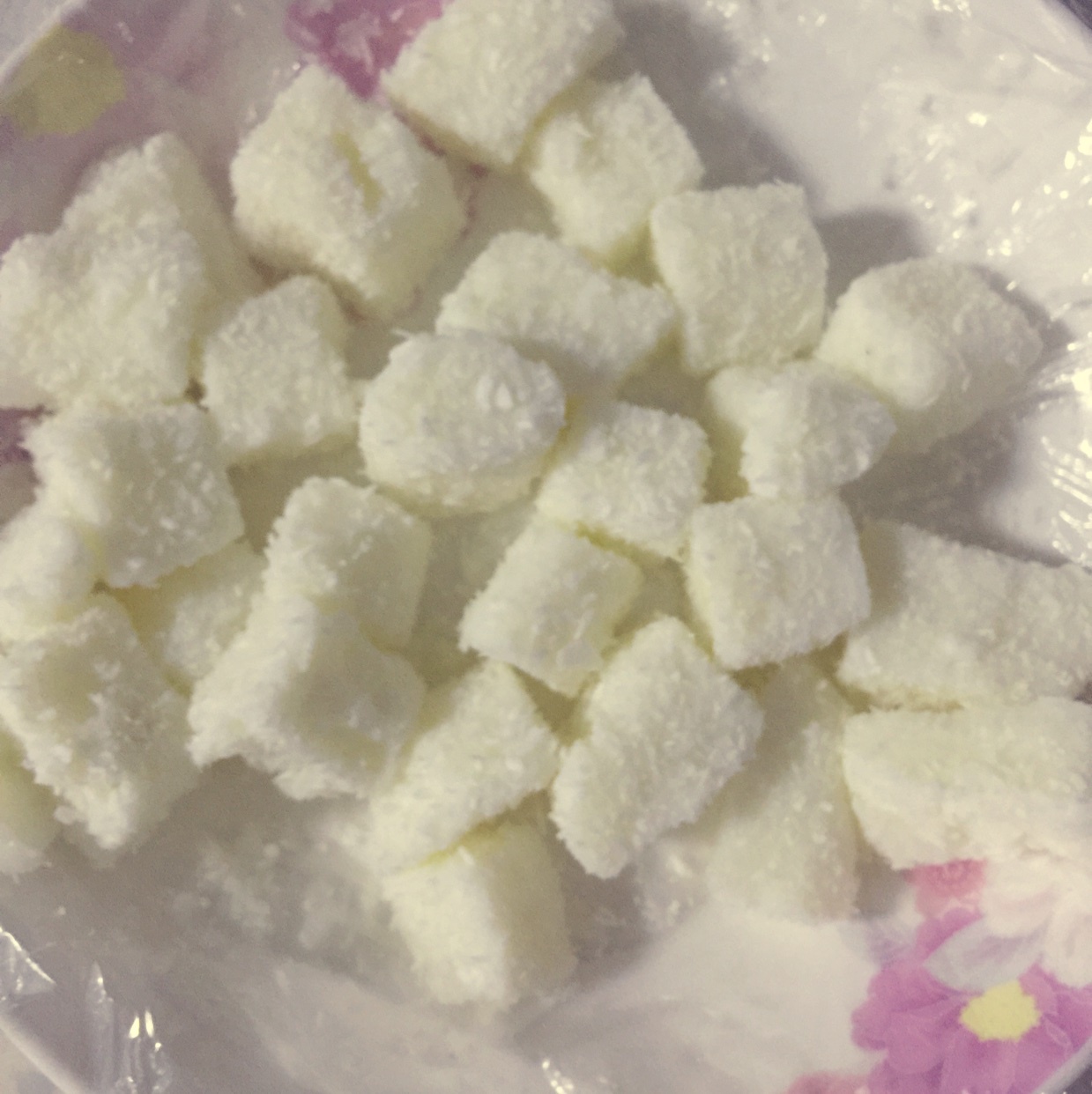 椰子奶糕（附上脆炸鲜奶做法）