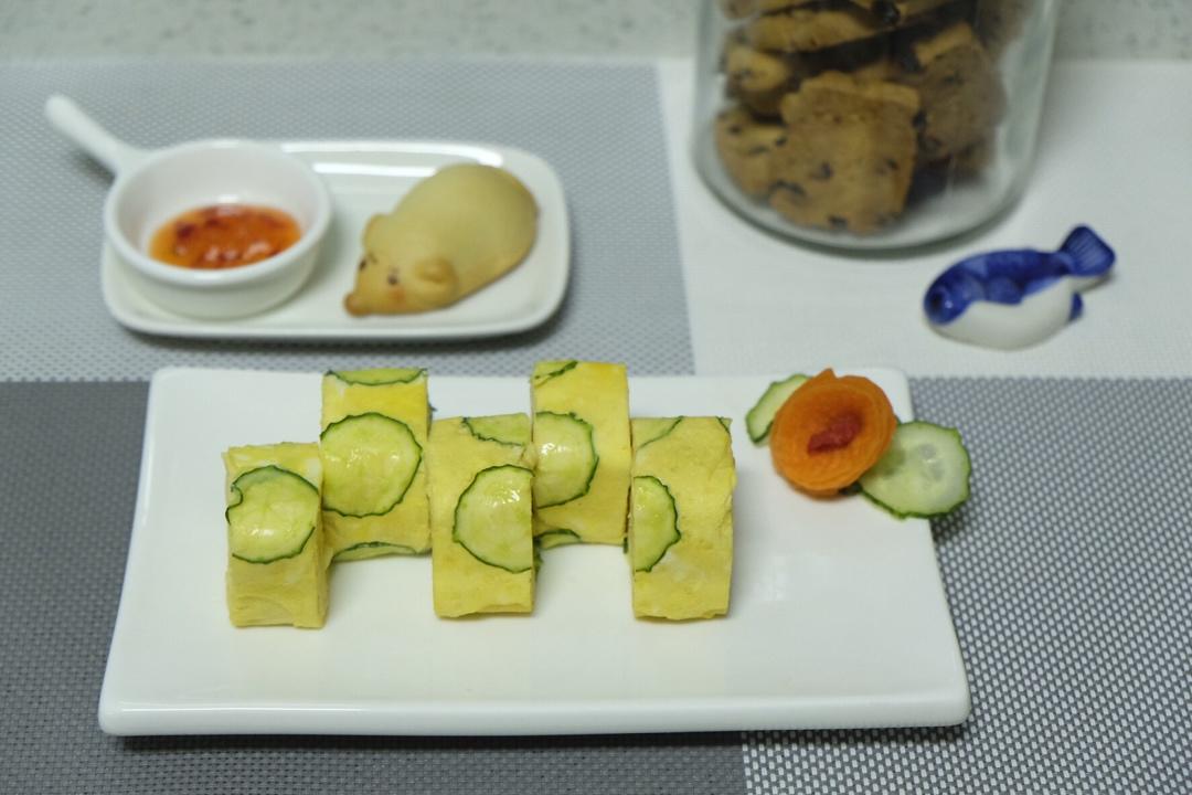 刷爆朋友圈的黄瓜贴面玉子烧