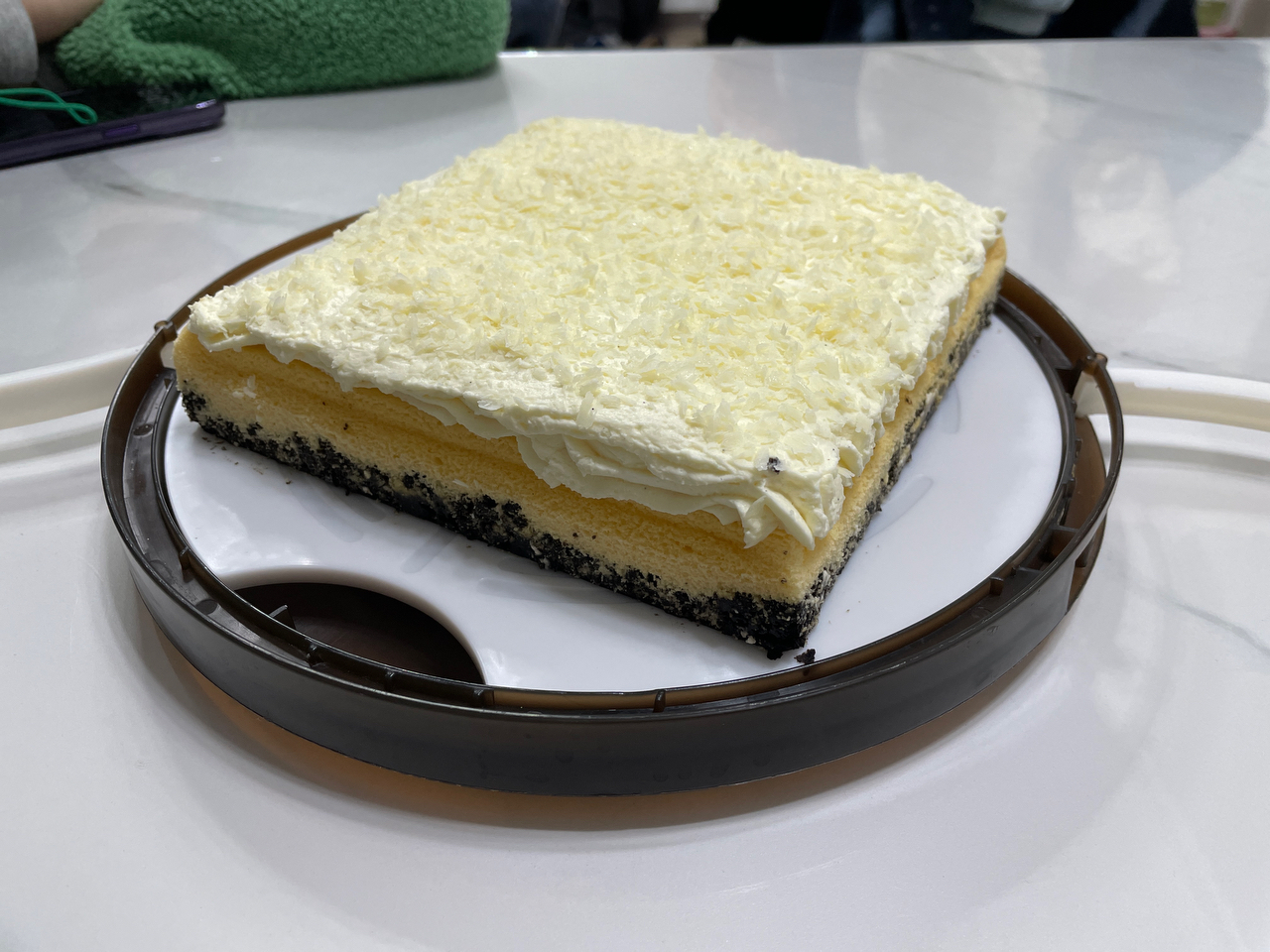 雪域牛乳芝士蛋糕（轻乳酪+牛乳奶油）