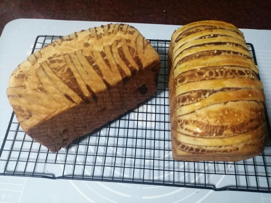 一次成功的豆沙吐司面包