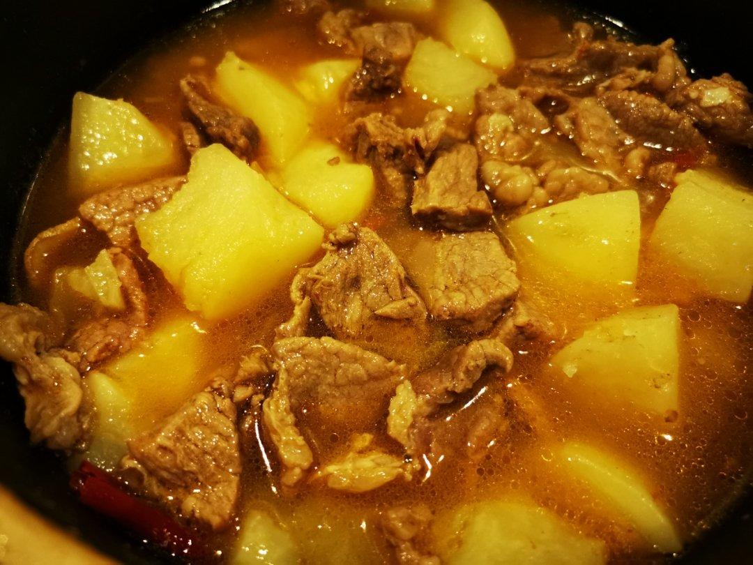 土豆炖牛肉