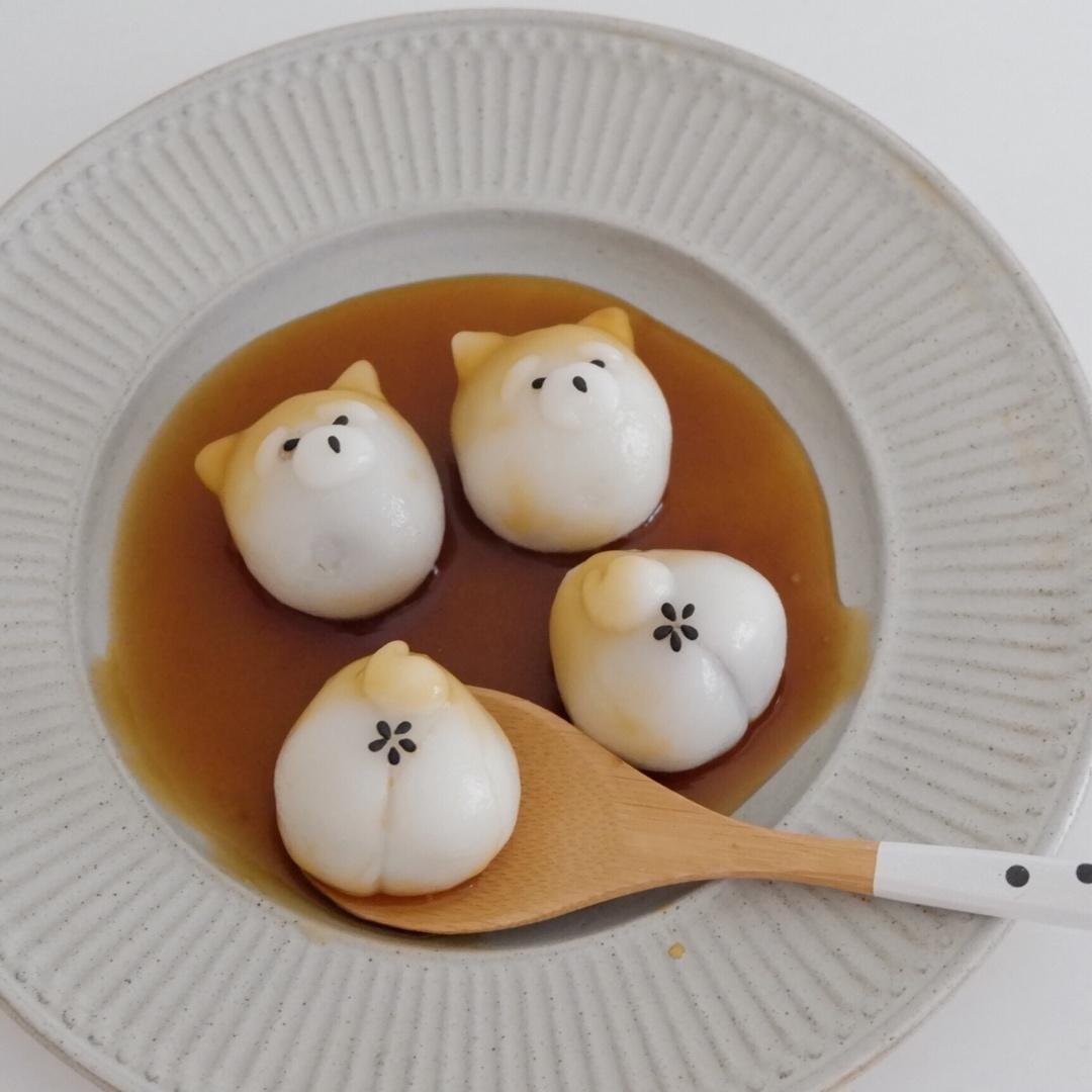 柴犬汤圆（豆腐版）