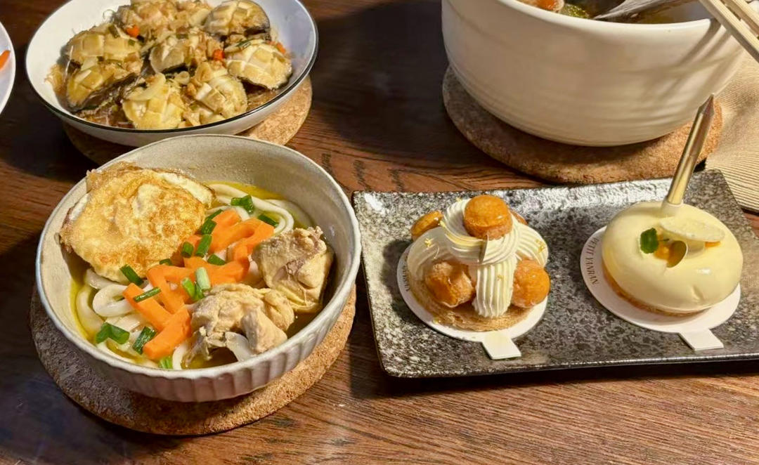 温暖你心的“一根长寿面”生日面条