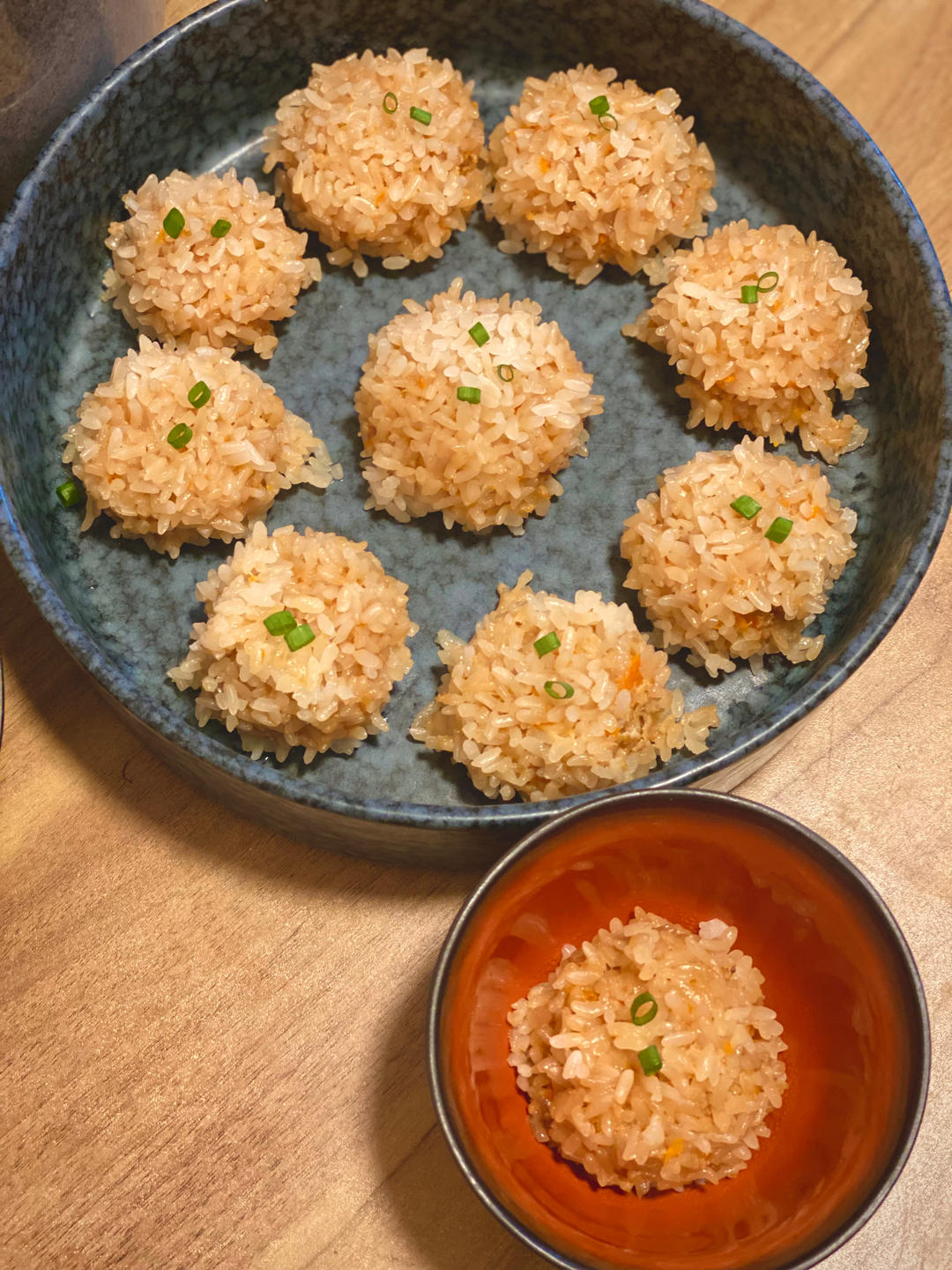 胡萝卜山药糯米肉圆子❤️珍珠丸子❗️儿童健脾胃主食