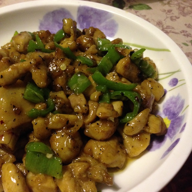 青椒炒鸡腿肉（大厨级别）