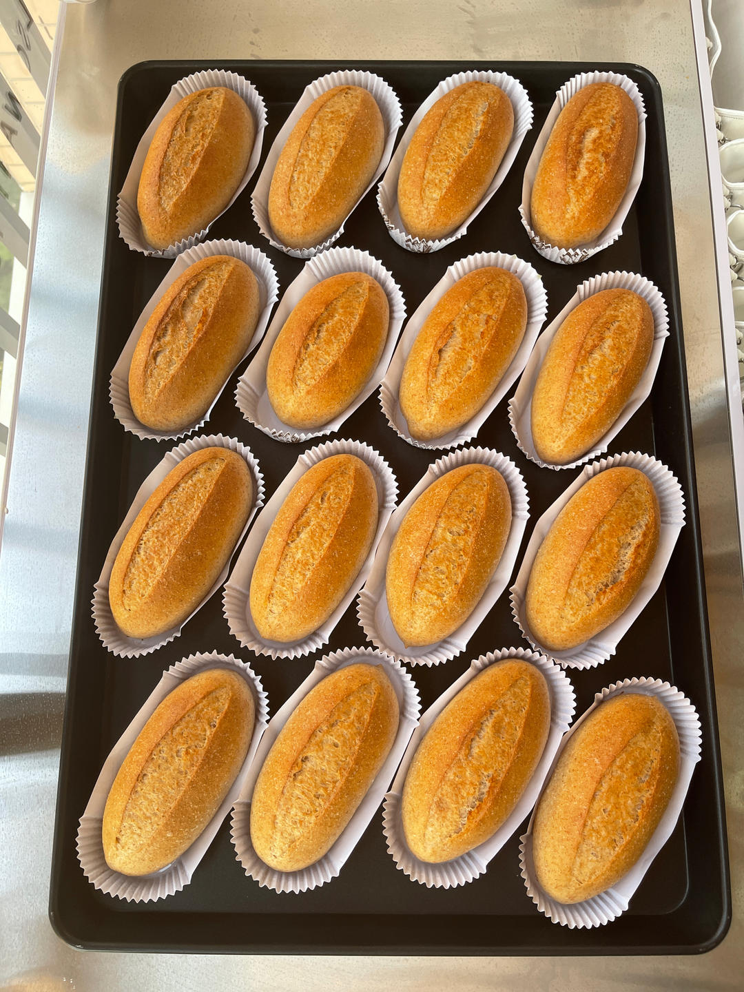 口感非常好的50%全麦主食餐包