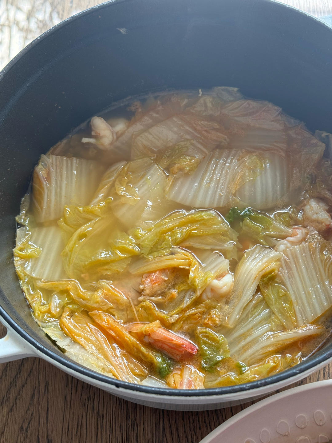 大白菜炖虾