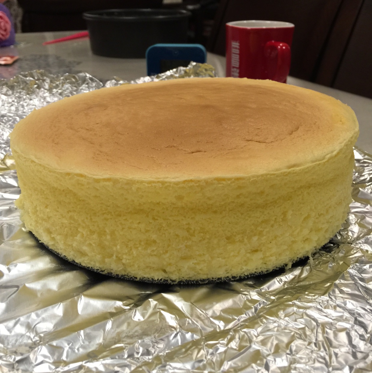 8寸芝士蛋糕(轻乳酪蛋糕)