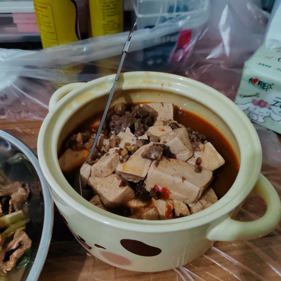 红烧肉沫豆腐｜超下饭