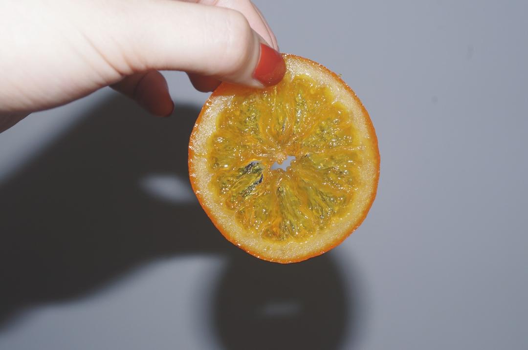 王二瑶做的糖渍香橙