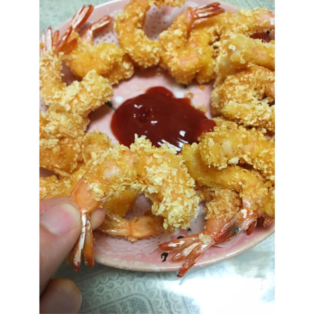 面包炸虾