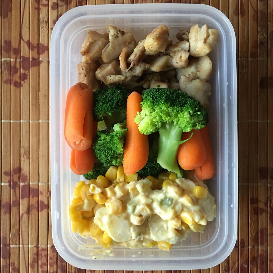 孜然鸡肉粒