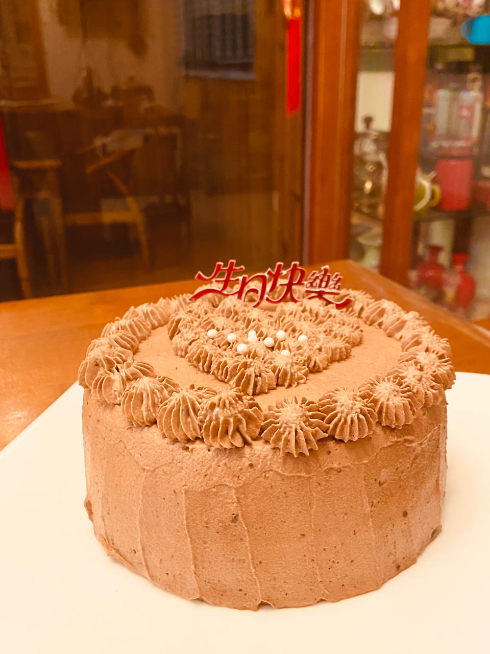 巧克力奶油蛋糕/巧克力奶油的操作手法。/「戚风及其衍生」烘焙视频蛋糕篇2
