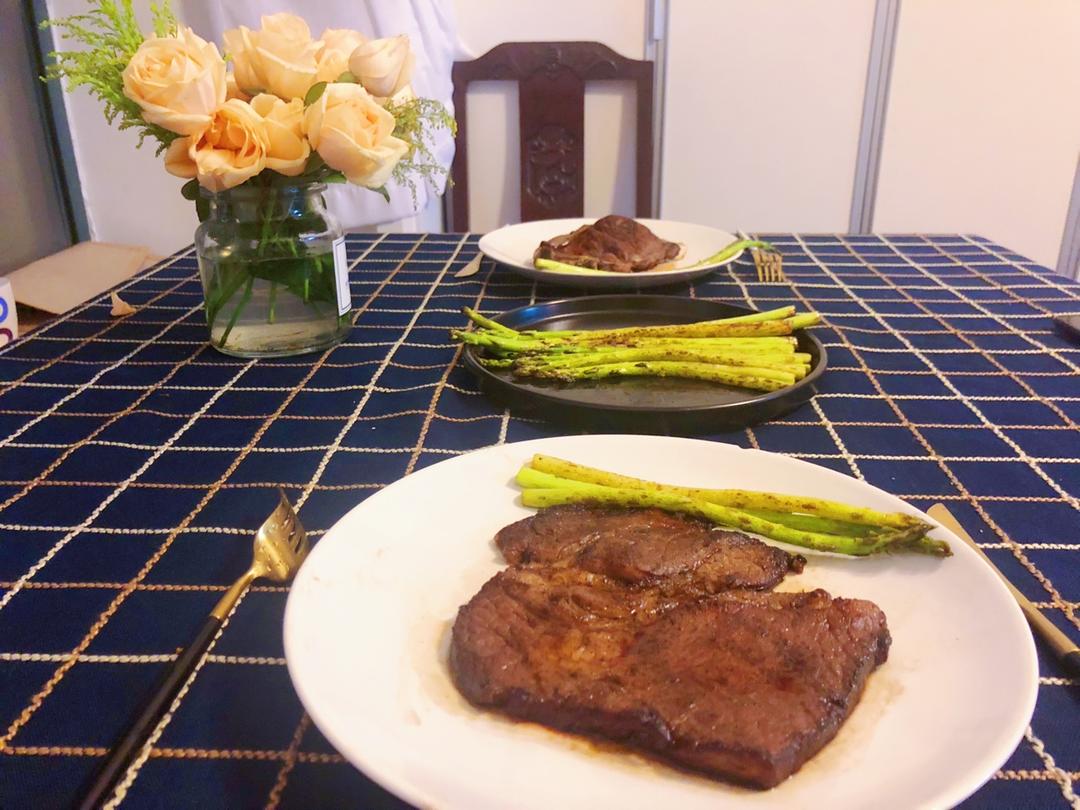 香煎芦笋（牛排配菜）