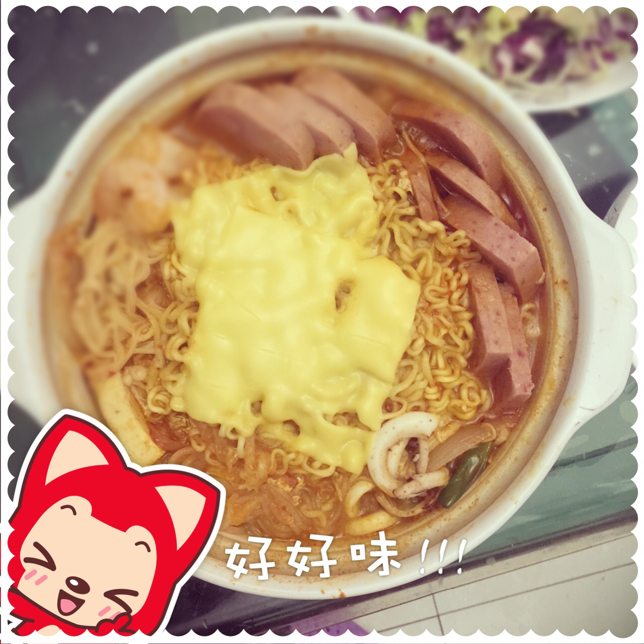 韩式芝士部队锅