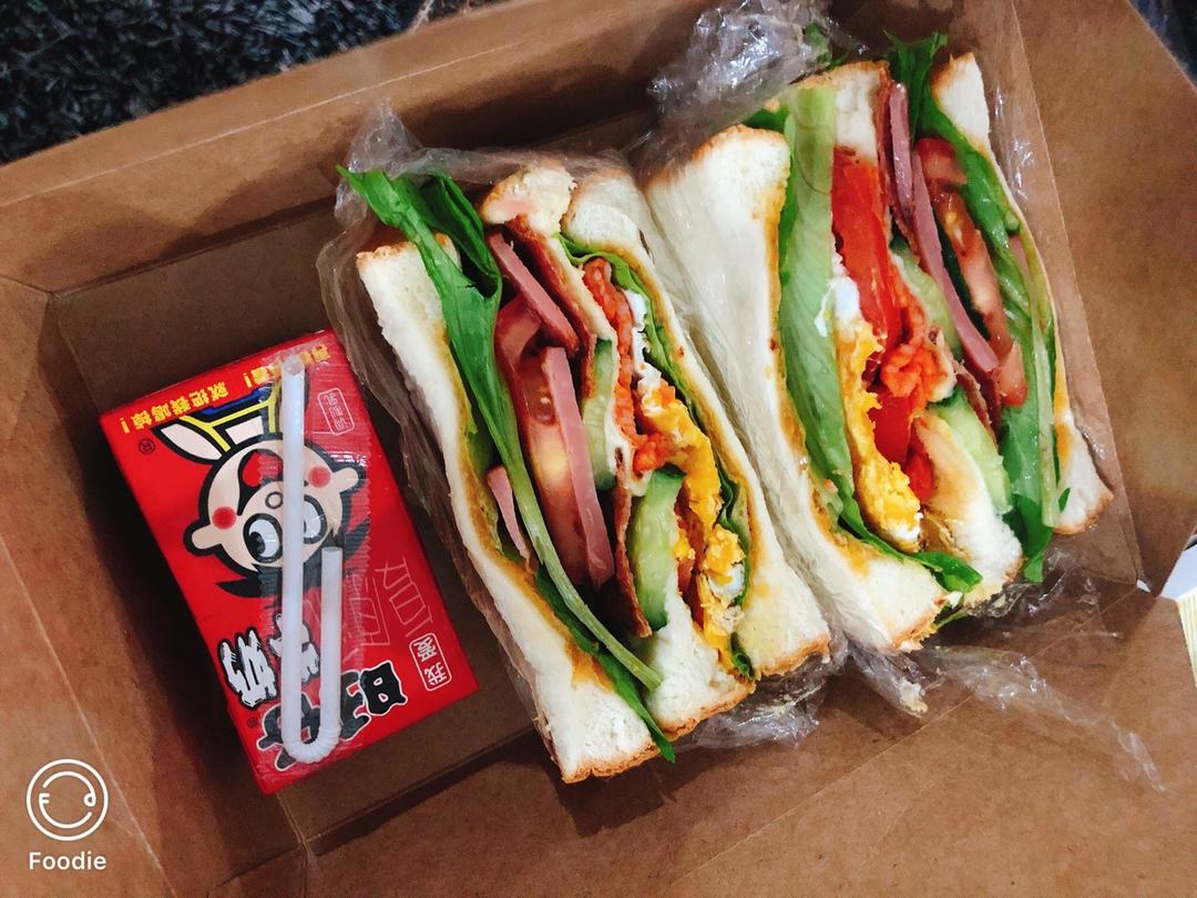 土司三明治（营养美味高颜值）