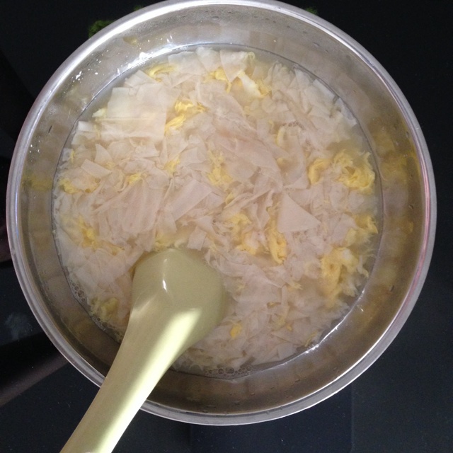 鸡蛋腐竹糖水