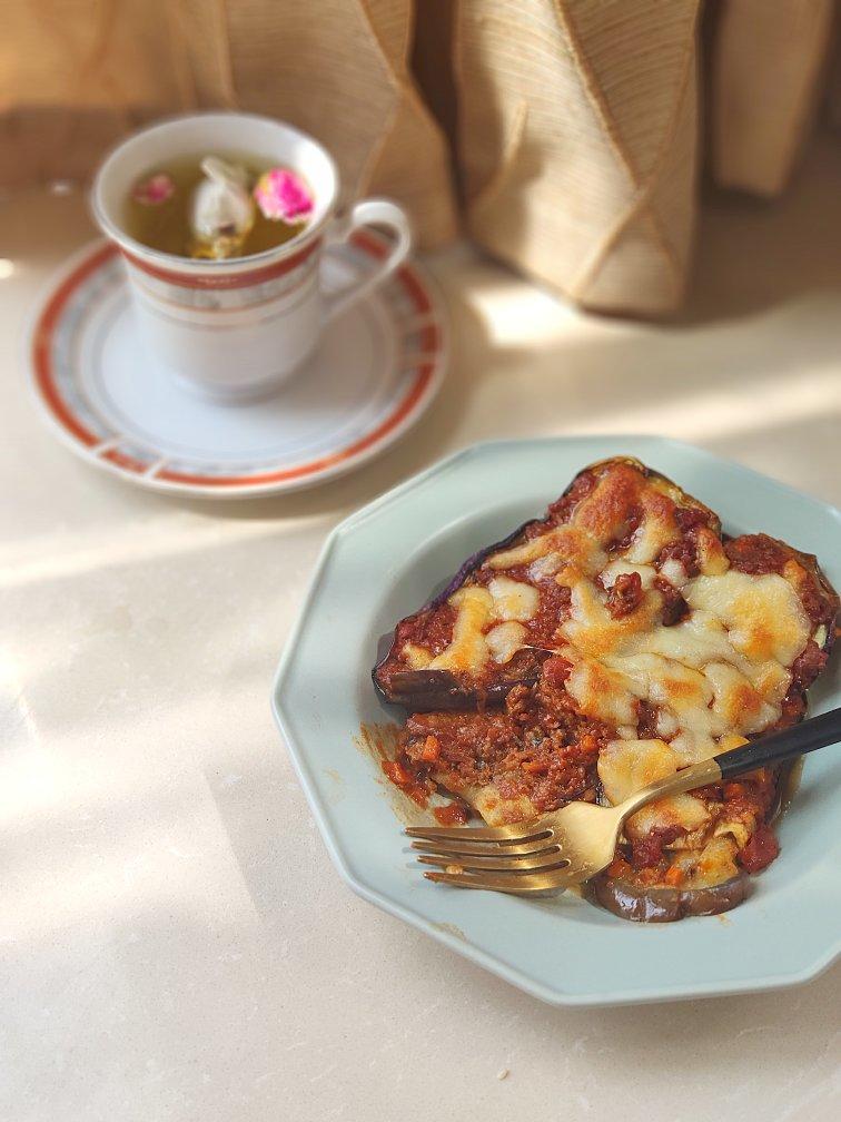意式焗烤千层茄子 Melanzane Parmigiana