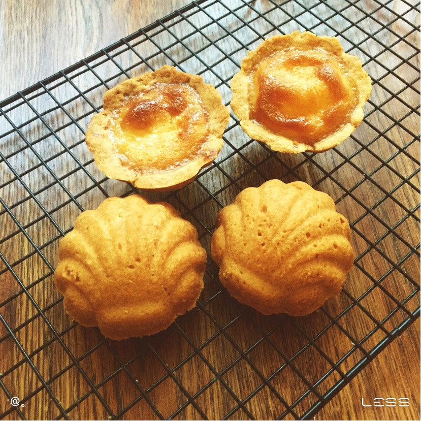 【视频食谱】不用开酥的曲奇蛋挞
