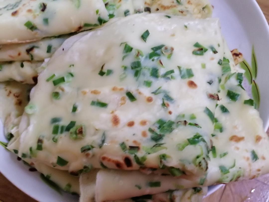 韭菜鸡蛋煎饼