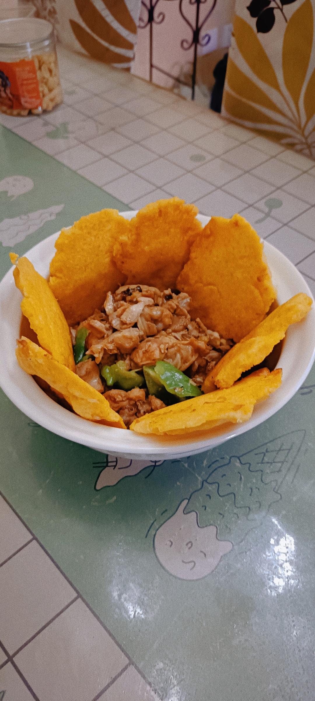 铁锅炖鸡（附加详细玉米饼教程）