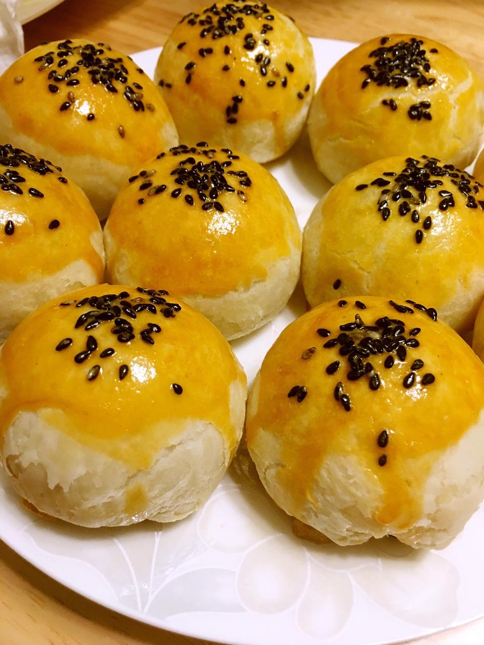 泳式鲜肉榨菜月饼