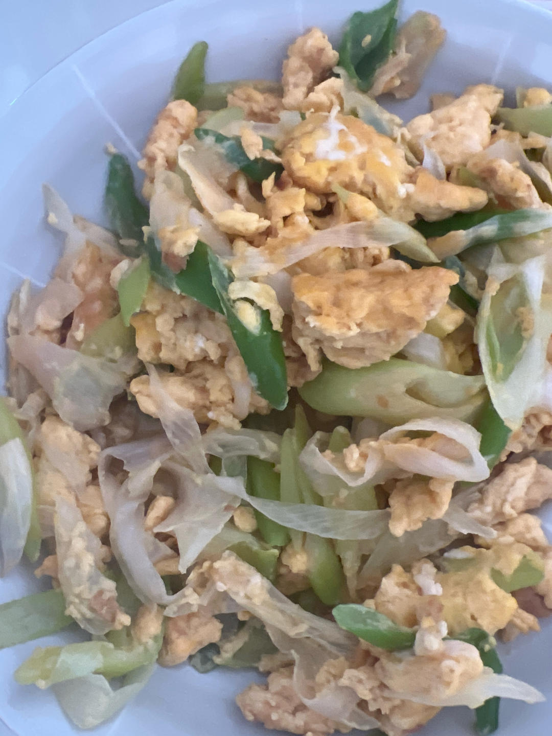 快手菜之大葱炒鸡蛋