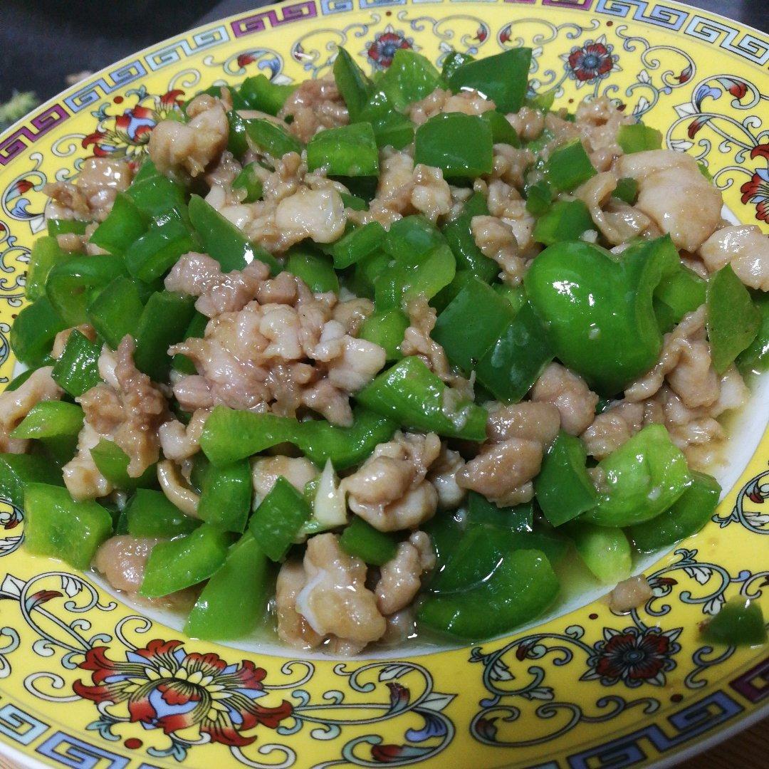 青椒炒鸡腿肉（大厨级别）