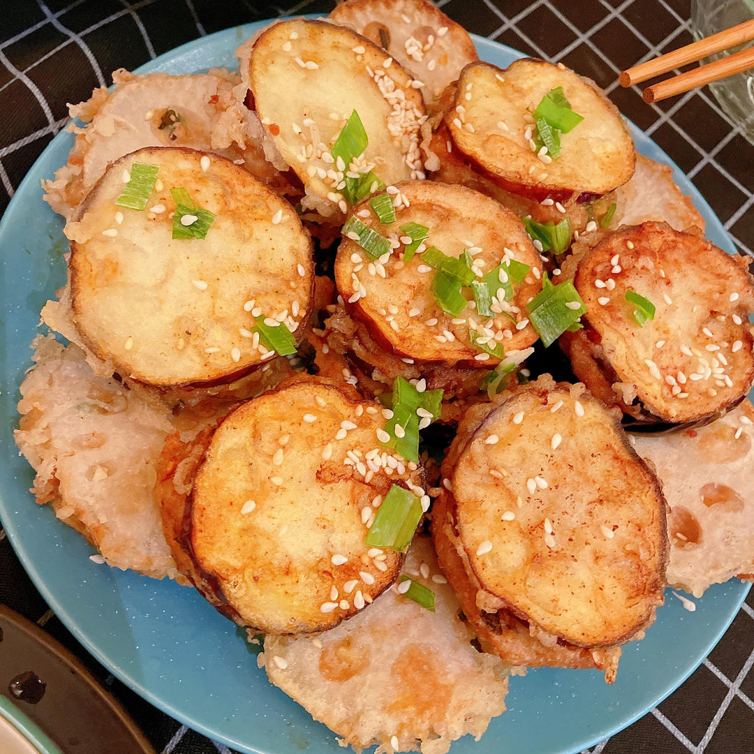 堂妈小厨——酥炸藕盒