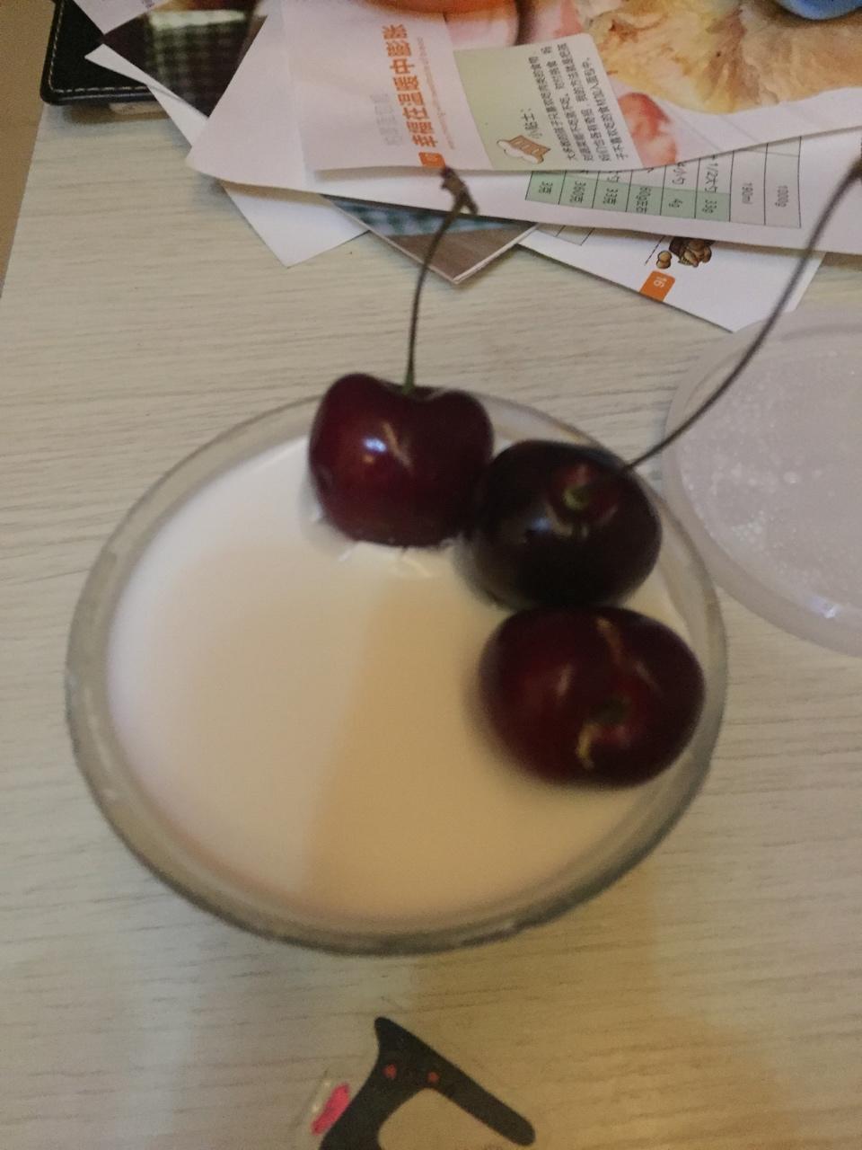 椰香酸奶