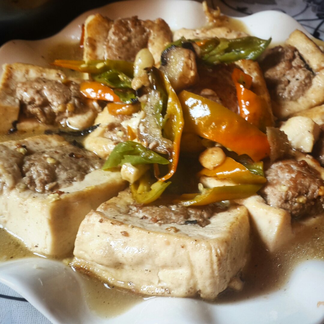 金玉满堂酿豆腐