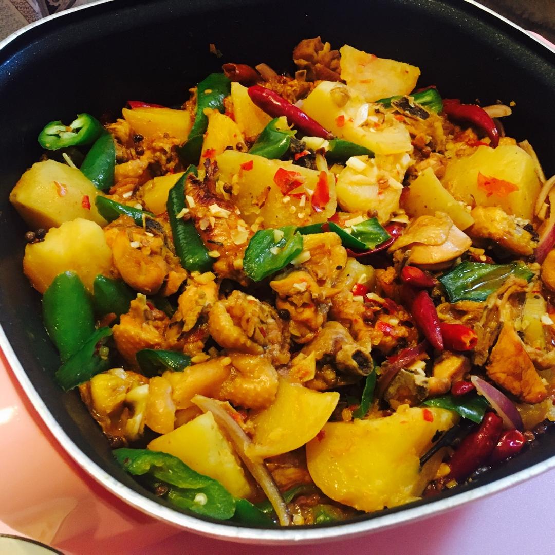 新疆沙湾大盘鸡