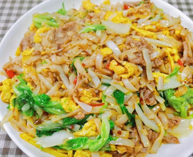 就是这个味--炒河粉的做法