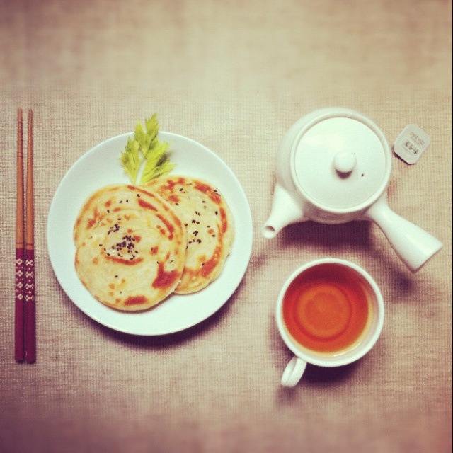 老上海葱油饼