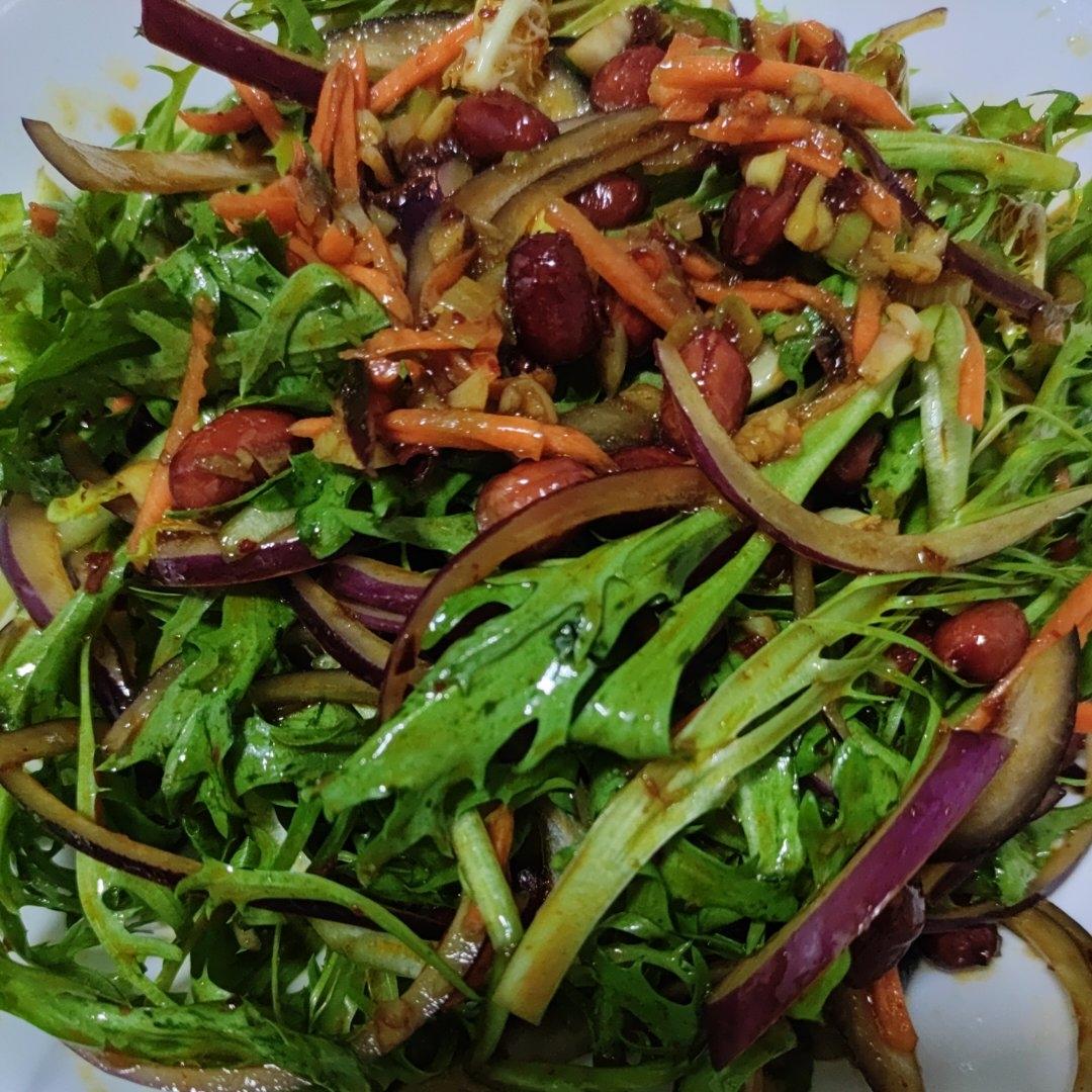 年夜饭必做的一道凉菜凉拌苦菊