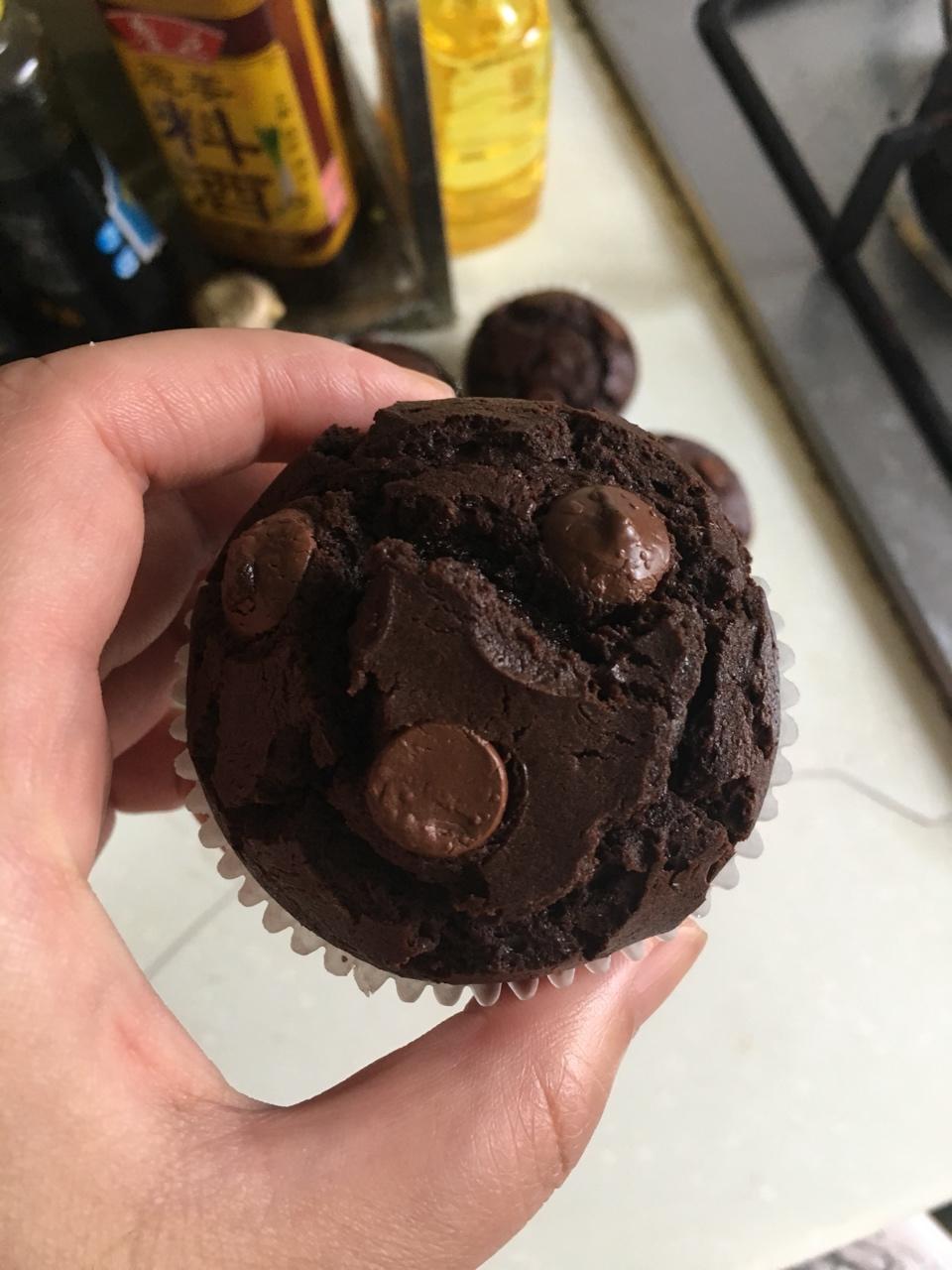 超简单的星巴克巧克力麦芬~~更新啦~无需打发