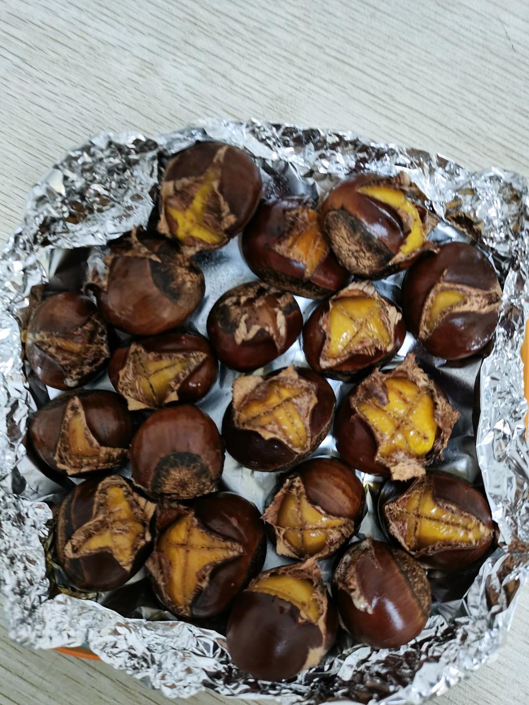 烤箱版栗子