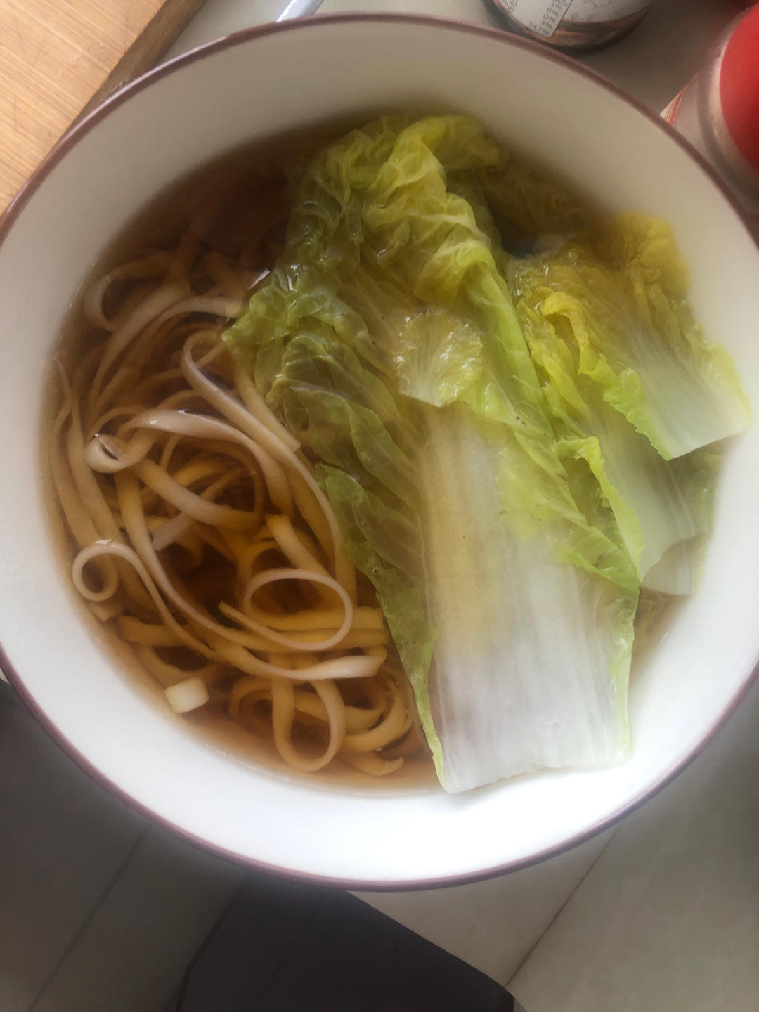 快手早餐之元气清汤面