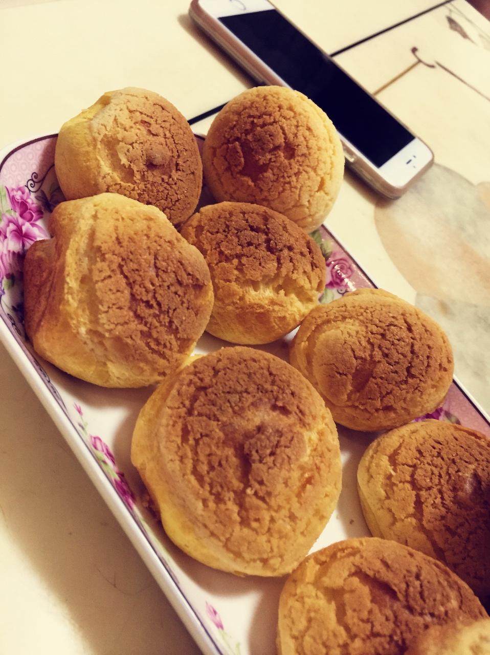 十分美味的酥皮泡芙