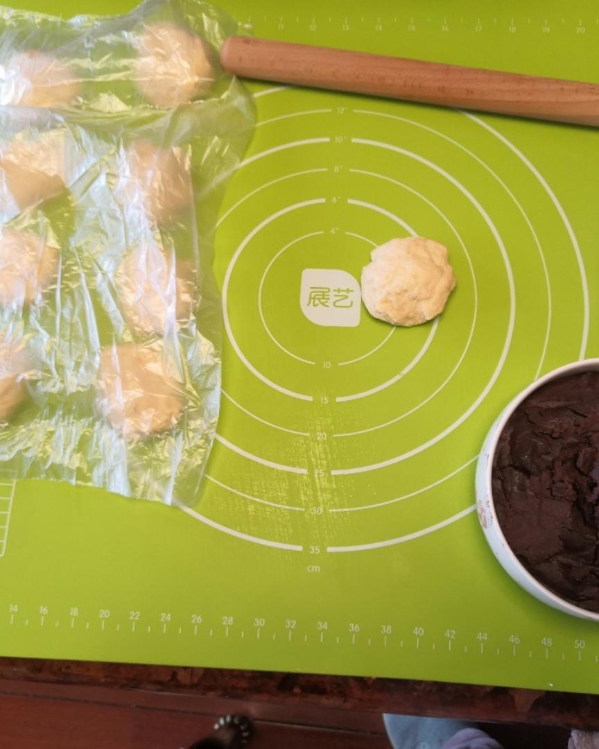 面包机版拉丝面包（后盐，后油，后酵母法）的做法 步骤10